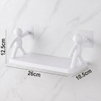 Raft de baie adeziv fără găurire, suport figurativ